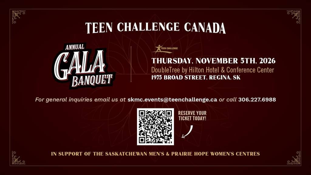 Teen Challenge Annual Gala Banquet